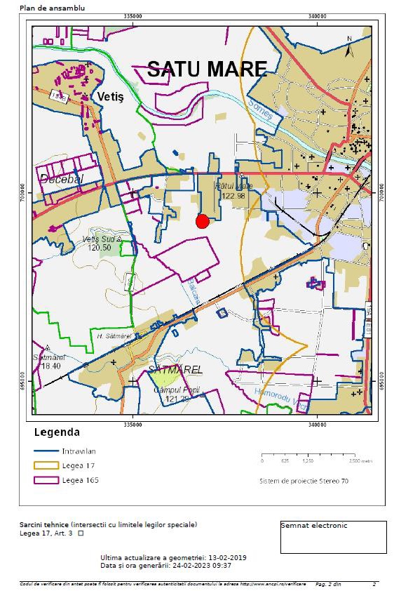 Imobil 251 mp și teren 37.636 mp în Satu Mare – licitație publică